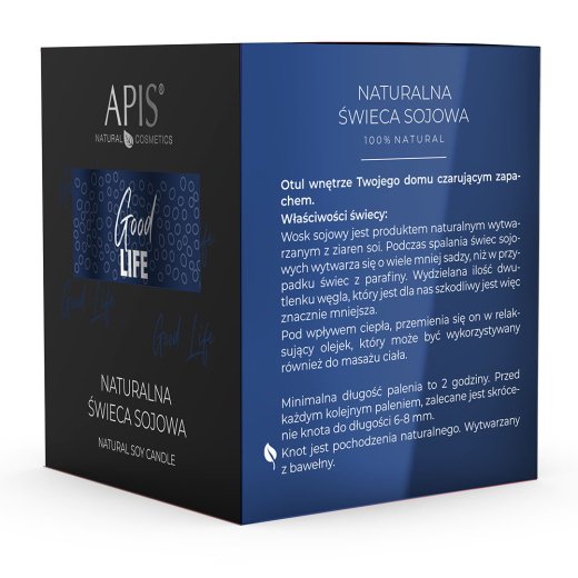 Naturalna świeca sojowa 100%
