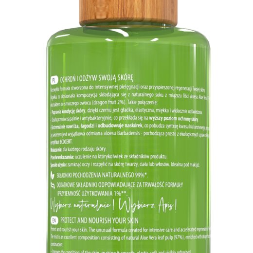 Mgiełka aloesowa zbliżenie