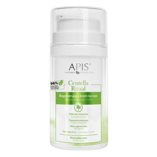 CENTELLA RITUAL Regenerujący Krem na Noc z Wąkrotką Azjatycką i Tripeptydem Miedziowym