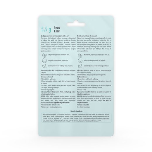 Hydrożelowe płatki pod oczy
