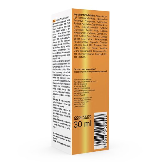 Rozświetlające serum do twarzy z witaminą C i kwasem ferulowym