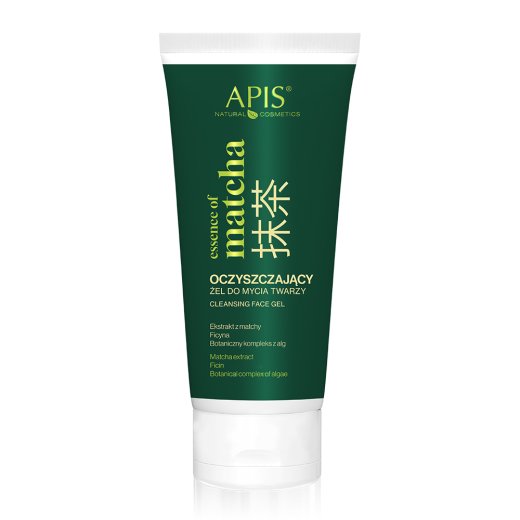 ESSENCE OF MATCHA Oczyszczający żel do mycia twarzy tuba 