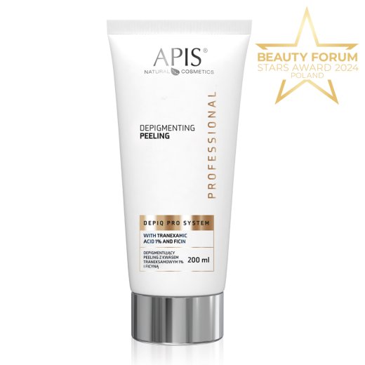 Depigmentujący peeling z kwasem traneksamowym przód nagroda