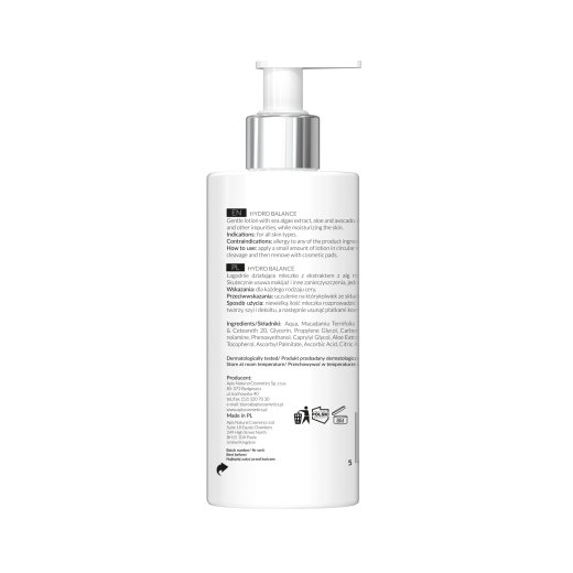 HOME TERAPIS Nawilżające mleczko z algami morskimi 02.24 tył