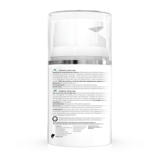 Krem z probiotykami na noc 10.23 tył