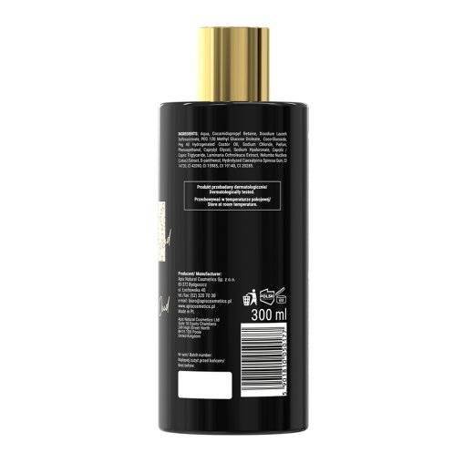 Nawilżający żel do mycia ciała tył