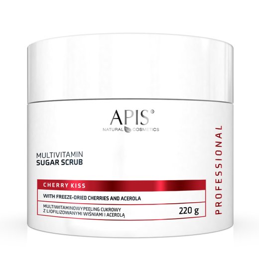 Multiwitaminowy peeling cukrowy z liofilizowanymi wiśniami 07.23
