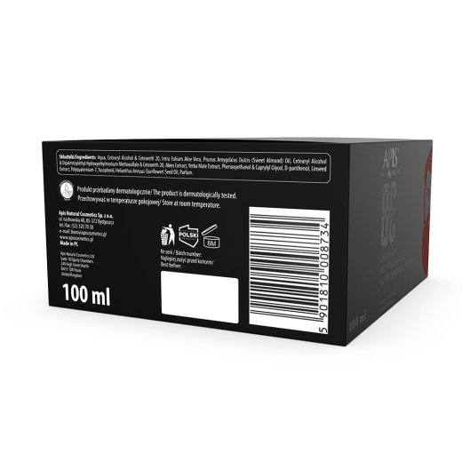 Odżywka bez spłukiwania do pielęgnacji brody tył