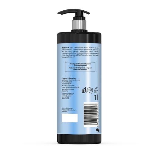 WHO'S THE BOSS Energizujący żel do mycia ciała 1l 03.23 tył