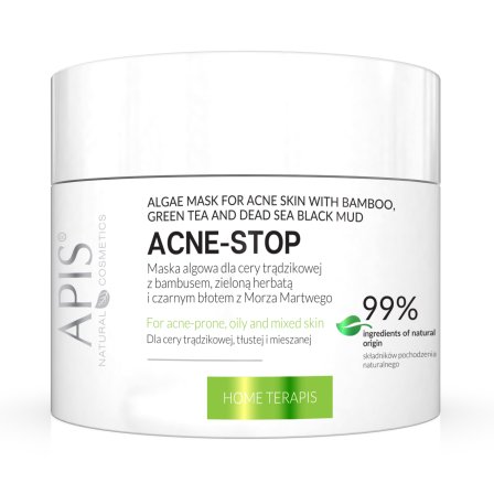 1000px__0001_17_HOME TERAPIS Maska algowa dla cery trądzikowej 100g