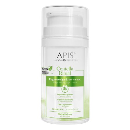 CENTELLA RITUAL Regenerujący Krem na Noc z Wąkrotką Azjatycką i Tripeptydem Miedziowym