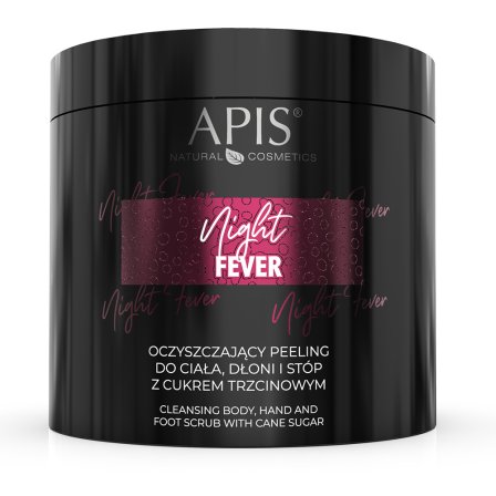 NIGHT FEVER Oczyszczający peeling 250 g 11.23 przód